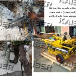 Hydraulic Rock and concrete Splitter