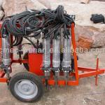 Hydraulic stone splitter machine