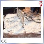 Electric hydraulic split stone machine