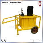 Electric hydraulic pump for rock splitter