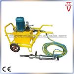 Hydraulic rock splitter with high division force