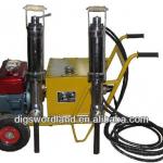 hydraulic rope cutting stone machine