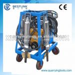 Hydraulic stone and rock splitter machine