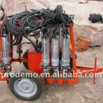 hydraulic concrete and rock splitter-