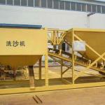 80t/h sand washer in mixing plant
