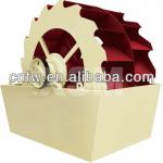 China industrial wheel sand washing machine for stone and gold