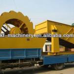 Hot selling low operation cost wheel sand washing machine