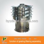double layers stainless steel vibrating sieve separator