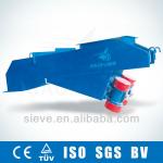 Motor vibrator feeder for matching other machine