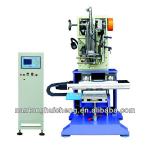 Single head flat wire brush tufting machine