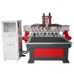 8 Heads CNC Router For Furniture ZK-1325-8