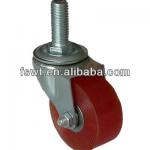 Light Duty Biaxial Polyurethane Screw Activities Caster Wheel