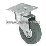 High Quality Gray Rubber Swivel Caster Wheel