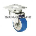 Light Duty Biaxial PVC Swivel Caster Wheel