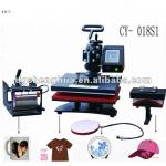 8 in 1 transfer press machine set sublimation mug cloth dishes cap printing