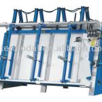 Double side door and window assembler machine