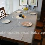 fancinating solid color square and round tablecloth material