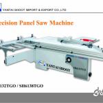 wood cutting panel saw SH6138TGO with Length of sliding table 3800x400mm and 4kw motor