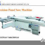 wood cutting panel saw SH6132TGO with Length of sliding table 3200x400mm and 4kw motor