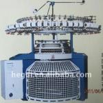 Single jacquard knitting machine