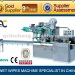 DC-10 pillow style wet wipes packing machine