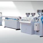 drinking tube extruding machine