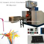 Full automatic artistic drinking straw making machine