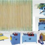 hot High efficiency machine to make toothpic/bamboo toothpick producing line/ wooden toothpick making machinery/0086-15838061730