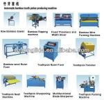 Automatic bamboo toothpick processing machine with stable performance