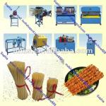 Bamboo skewer stick making machine