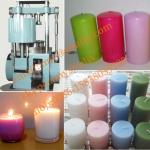 best selling wax candle machine,concrete wax pillar making machine,pillar candle press machine//0086-15838059105