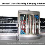 Vertical Glass Washing Machine With High Pressure Wind System
