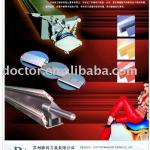 Doctor system and doctor blade for paper making industry