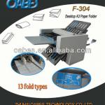 F-304 friction feed automatic paper folding machine-