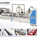 carton machinery fully automatic corrugated carton box folding gluing machine-