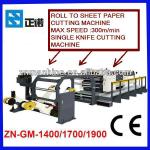 Sheet Cutter / Roll to Sheet Paper Cutting Machine (CM1400/1700/1900)