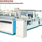 full-automatic kitchen paper rewinding and perforating machine