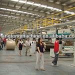 [WJ-3-100-1800]Automatic three/3/ply/layer corrugated cardboard/paperbord production line[High speed easy operation]