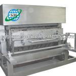 6000pcs/h egg cake tray machine/chian auto energy-saving hydraulic hot press machine/ISO9001 CE wastepaper pulp moulding machine