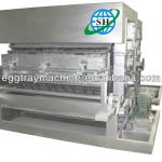 4000pcs/h egg cake fruit tray production line/energy circulate hydraulic hot press machine/competitive pulp moulding machine