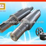 Centrifugal NiCrMo chilled cast iron rolls for rubber and plastic machinery mills