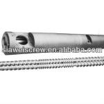 Conical/ Parallel Vented Twin Screw Barrel