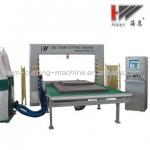 CNC Precision Type Technical Parameter For Horizontal Foam Cutting Machine