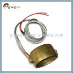 Brass nozzle band heater for plastic machine-