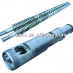 conical twin screw and barrel