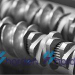 Screw elements for twin screw extruder