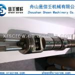 WPC conical twin screw barrel from zhoushan