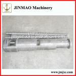 51/105 Twin conical screw barrel for PVC pipe