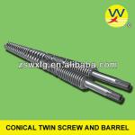 good price bimetallic 42CrMo(JIS SCM440) twin screw and barrel machine