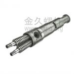 conical twin screw barrel for PVC pipe profile...